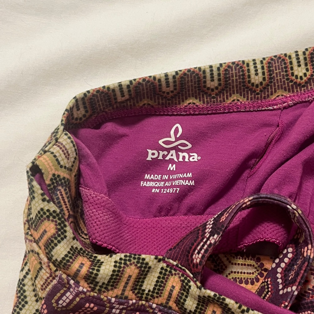 Prana Quinn Ibiza Fuchsia Dress fit and flare - Picture 4 of 7